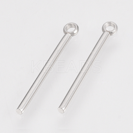 Tarnish Resistant 201 Stainless Steel Pendants LS-X-STAS-S079-05-1