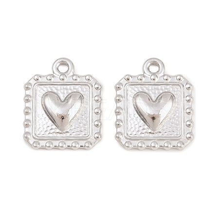 Valentine's Day 304 Stainless Steel Pendants STAS-F366-05P-1