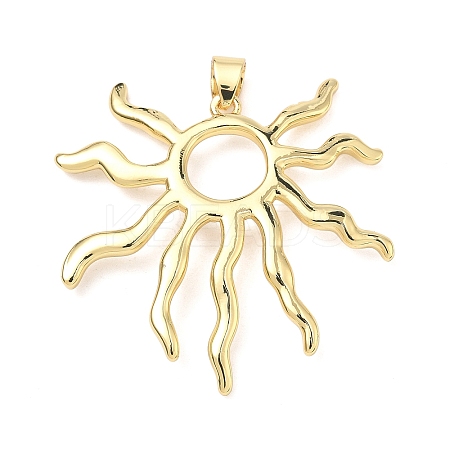 Brass Pendants KK-P345-18G-1