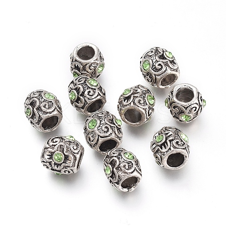 Tibetan Style Alloy European Beads LS-CPDL-G003-09AS-1