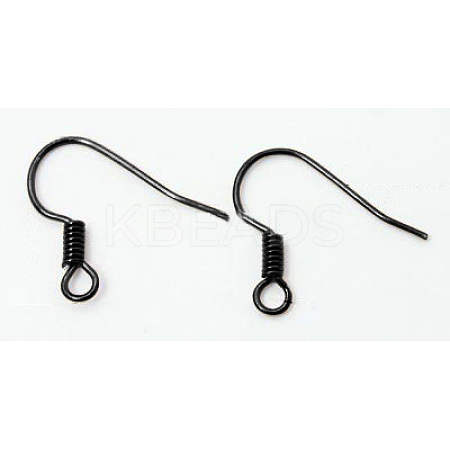 Brass Earring Hooks X-KK-Q367-B-1