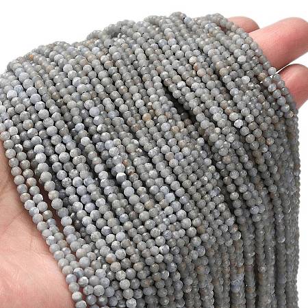 Natural Angelite Beads Strands G-RM2025-16-3mm-1