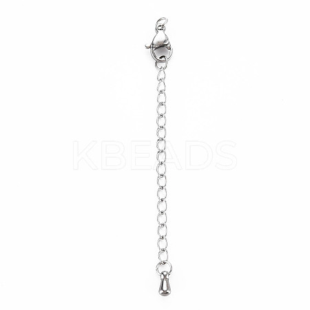 Tarnish Resistant 304 Stainless Steel Chain Extender X-STAS-N088-39P-1