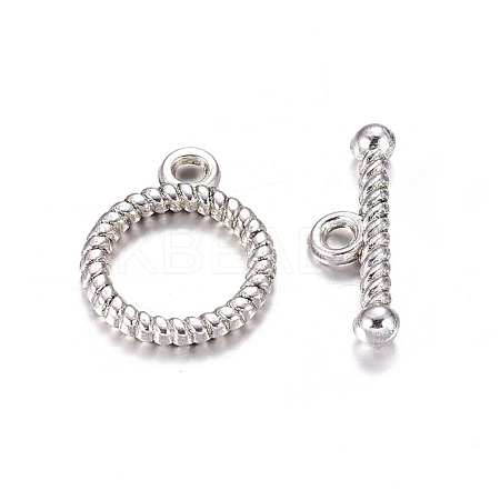 Tibetan Style Toggle Clasps LS-X-AC2016-NF-1