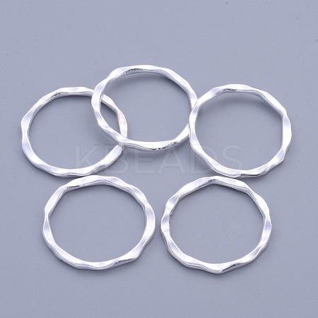 Tibetan Style Linking Rings PALLOY-A017-S-LF-1