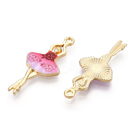 Printed Alloy Pendants LS-ENAM-ZX002-32B-1