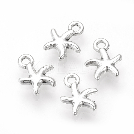 Tibetan Style Alloy Charms TIBE-S311-19AS-LF-1