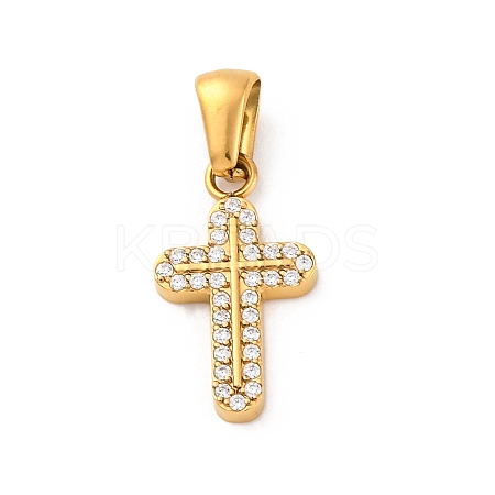 304 Stainless Steel Pendants STAS-L286-18G-1