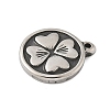 304 Stainless Steel Tibetan Style Pendants STAS-S185-06AS-A-2