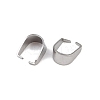 304 Stainless Steel Snap On Bails STAS-C135-01A-P-2