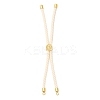 Twisted Nylon Cord Silder Bracelets LS-DIY-B066-03G-20-1