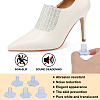 10 Sets 5 Style TPU Plastic High Heel Stoppers Protector AJEW-GF0005-21A-4