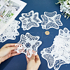 PET Plastic Face Drawing Painting Stencils Templates DIY-WH0304-914A-3