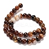 Natural Striped Agate/Banded Agate Beads Strands G-B079-A05-03C-3
