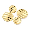 Ion Plating(IP) 304 Stainless Steel Stud Earrings for Women EJEW-A108-12G-2
