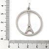 Non-Tarnish 304 Stainless Steel Pendants STAS-C086-05E-P-3