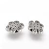 Tibetan Style Alloy Beads TIBE-Q070-132AS-RS-1