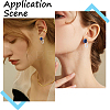 20Pcs 2 Styles 304 Stainless Steel & Plastic Clip-on Earring Findings STAS-SC0006-82-5