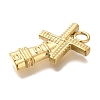 Ion Plating(IP) 304 Stainless Steel Pendants STAS-P371-024G-2