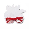 Felt Brazil Carnival Eyeglasses Frame Decoration LS-AJEW-G044-01B-2