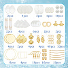 DIY Shell & Alloy Dangle Earring Making Kits DIY-SC0026-53-2