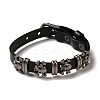 Alloy Skull Rivets Bracelet BJEW-C037-04A-3