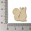 Thanksgiving Day Golden Tone Alloy Enamel Pendants ENAM-M002-01E-G-3