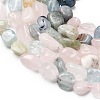 Natural Morganite Beads Strands G-B161-B07-4