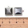 304 Stainless Steel Charms STAS-L022-075P-02-3