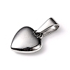 Tarnish Resistant 304 Stainless Steel Pendants STAS-I127-007P-01-2