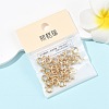SHEGRACE Brass Spring Ring Clasps XGR0018G-47G-6