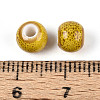 Bright Glazed Porcelain Beads PORC-D300-A26-3