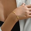 Elegant 201 Stainless Steel Link Bracelets VR7630-2-1