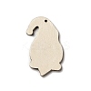 Christmas Single Face Printed Wood Big Pendants LS-WOOD-H102-01D-3