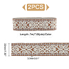 Ethnic Style Embroidery Polyester Ribbons OCOR-WH0070-10C-09-2