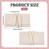 Rectangle PU Leather Envelope Travel Folding Rolls AJEW-WH048-966C-2