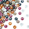 48G 6 Colors Opaque Acrylic Beads OACR-TA0003-50-2