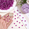 1000Pcs Transparent Acrylic Beads TACR-ME0001-08C-3