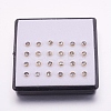 316L Surgical Stainless Steel Nose Studs Nose Piercing Jewelry AJEW-P063-03-3mm-2