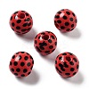 Wood European Beads WOOD-M011-02C-1