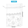 Lace Organza Drawstring Gift Bags OP-WH0009-05-2