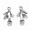 Tibetan Style Alloy Pendants TIBEP-N009-028AS-RS-2