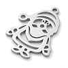 Christmas Theme Anti-Tarnish 304 Stainless Steel Pendants STAS-R003-04P-02-2