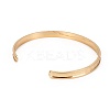 Long-Lasting Plated Brass Cuff Bangles X-BJEW-E370-04G-4
