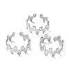 Tarnish Resistant 304 Stainless Steel Finger Rings LS-RJEW-L102-02P-1