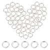 BENECREAT 925 Sterling Silver Split Jump Rings FIND-BC0005-42A-1