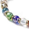 Bling Color Glass Beads Stretch Bracelets BJEW-JB07245-4