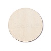 Wooden Carved Cup Mats LS-AJEW-P103-01K-2
