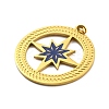 Ion Plating(IP) 304 Stainless Steel Pendants STAS-O003-11G-2