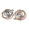 Tibetan Style Alloy Pendants FIND-B055-02M-2